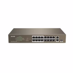 Tenda16XFE+1SFP Rack Mount 150W PoE Switch
