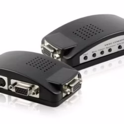 BNC Composite Video and S-Video to VGA converter