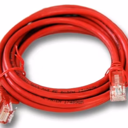 Linkbasic 2 Meter UTP Cat5e Flylead Red