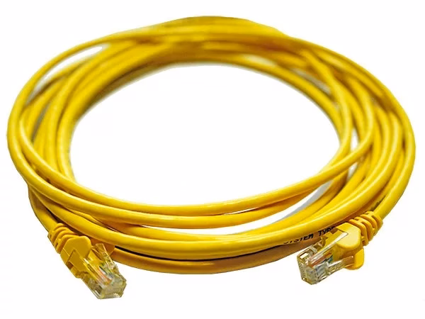 fly-5y Linkbasic 5 Meter UTP Cat6 Flylead Yellow