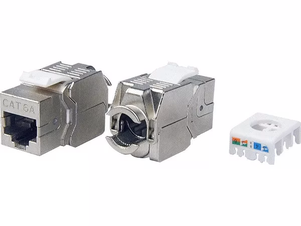 lb-key45s Linkbasic Cat5e Shielded UTP Keystone Jack