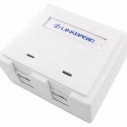 Linkbasic CAT6a Double Surface Mount Box