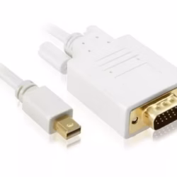Mini DisplayPort Male to VGA Male Converter Cable