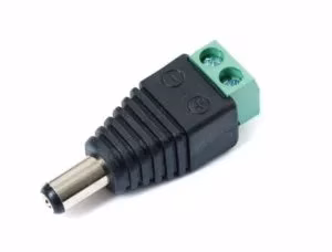 term-jack DC Terminal to 2.1MM Jack Adapter Male