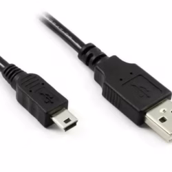 1.5M USB A Male To Mini 5 Pin Male