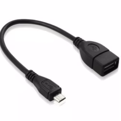 Micro USB Male to USB A Female Cable