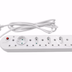 5 Way Plastic Multiplug 4X2PIN 3M Lead