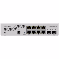 MikroTik SwOS Lite Cloud Smart Switch 8 Port Gigabit 2SFP+ PoE Input